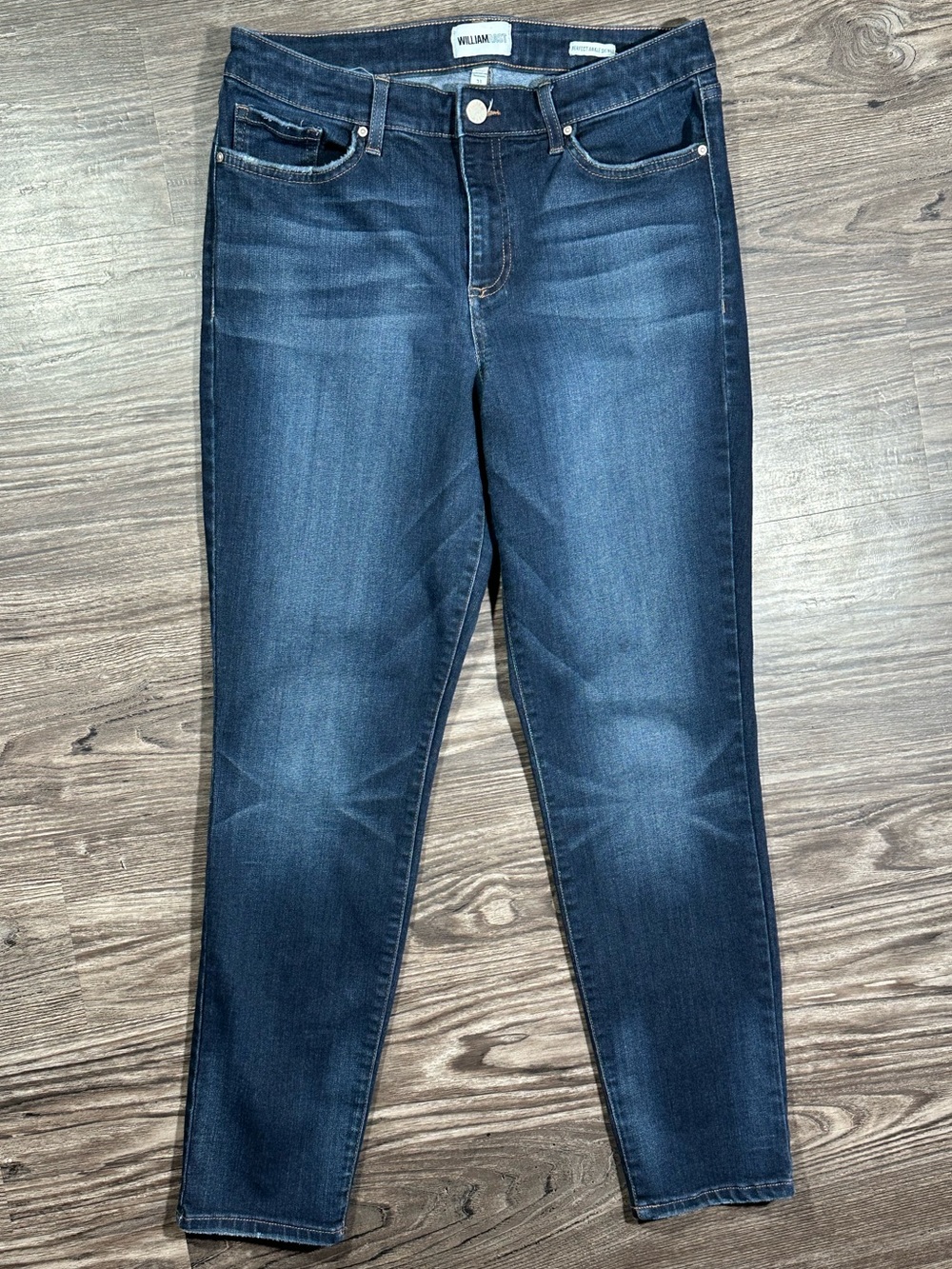 WILLIAM RAST Dark Wash Perfect Ankle Skinny High Waist Jeans 31